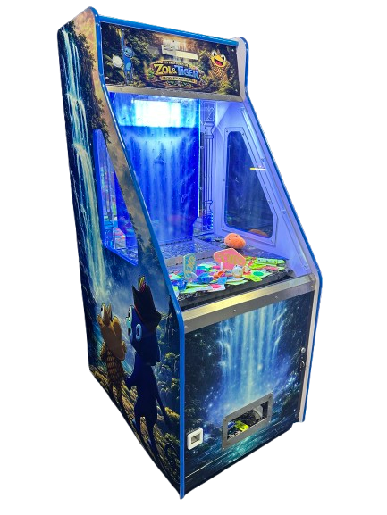 Le Jackpot — location pousse-pièce cascade jetons à Lyon pour team-building salon professionnel
